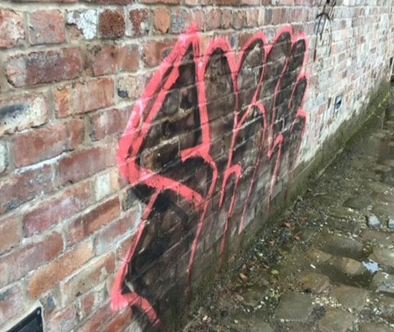 How To Remove Graffiti From A Brick Wall